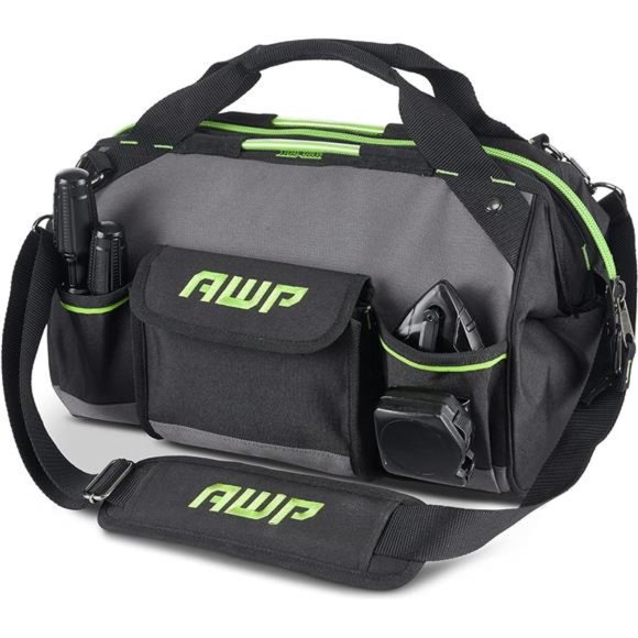 16 Inch  Trap Jaw Tool Bag with Lockable Pull Handles, Water-Resistant - Picture 1 of 6